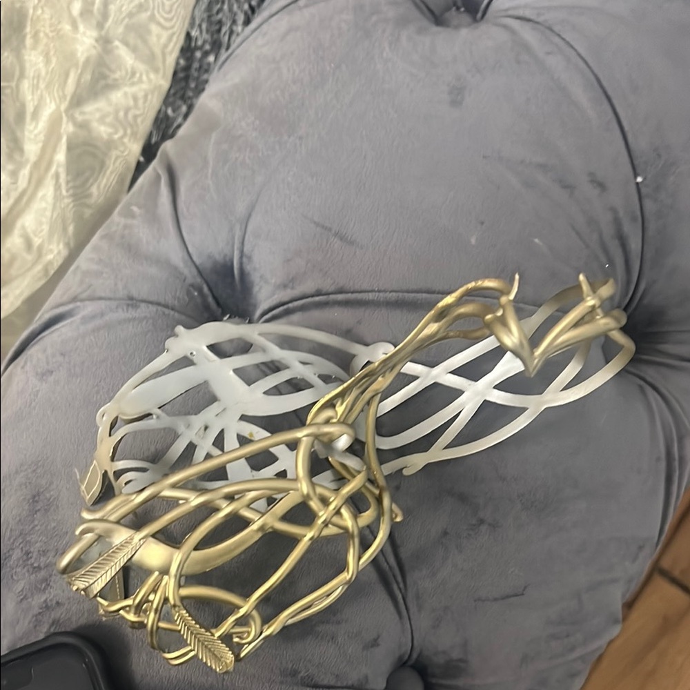Elf Princess Costume with Gold Accents - Picture 11 of 11